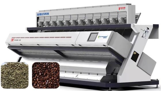 品質  768 Channels Coffee Bean Color Sorter Machine With Altera Processor / CCD Camera 工場